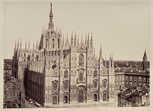 Photo Cathédrale 3819 Milano Cattedrale Da Piazza Dei Mercanti Albumine