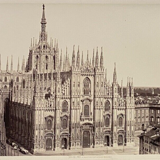 Photo Cathedral 3819 Milano Cattedrale da Piazza dei Mercanti Albumine