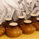 Set of 7 bear head bowls