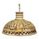 Ceramic chandelier, vintage style, 1960s, production: Denmark