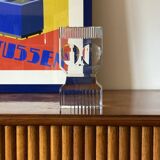 Sven Palmqvist, modern glass sculpture, Orrefors Sweden 1971