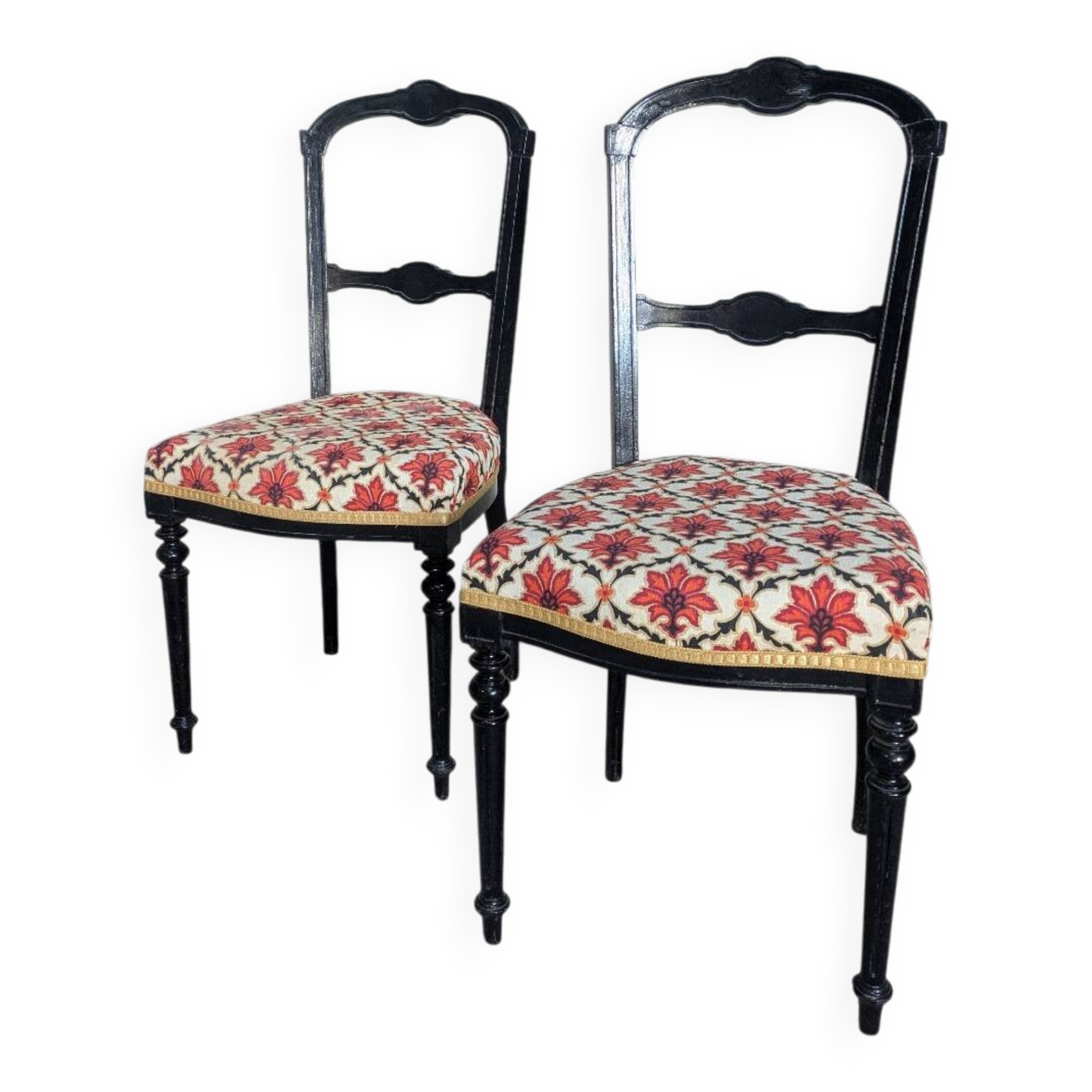 Paire de chaises Napoléon III