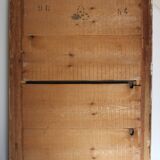 Old gilded mirror with A pediment