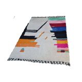 Handmade wool Berber rug 150 X 100 CM