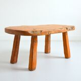 Vintage brutalist coffee table 1970s
