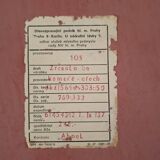 Mid-Century Walnut Mirror from 1960s Czechoslovakia, Organic Curved Frame