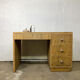 Bureau art déco 1930 placage de loupe