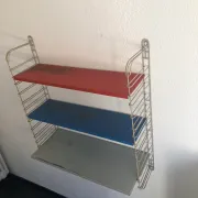 Vintage shelf 1950 taken design A. Dekker - 70 x 68 x 20 cm