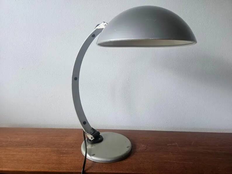 Rare Adjustable Midcentury Table Lamp, 1970s