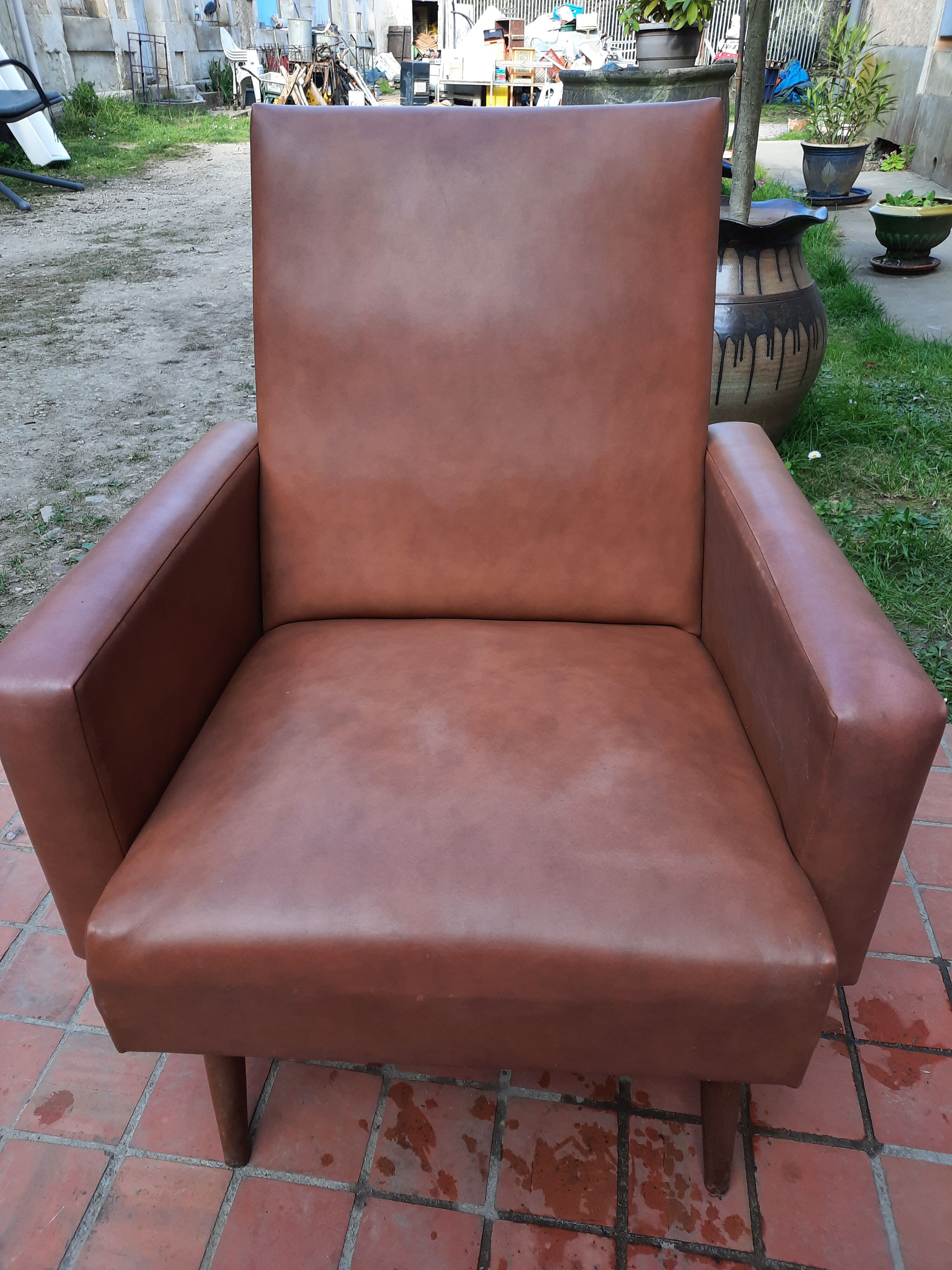 Pair of Skai armchairs in the year 50