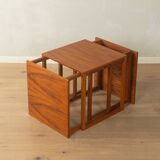 "The Cube" nesting tables by Kai Kristiansen for Vildbjerg Møbelfabrik, 1960s