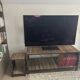Michel Design Industrial Group, TV Unit & Side Table, Oak and Steel