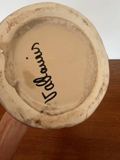 Vase signed Vallauris