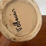 Vase signed Vallauris