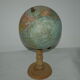 Globe land map Girard Barrere style Napoleon III around 1950