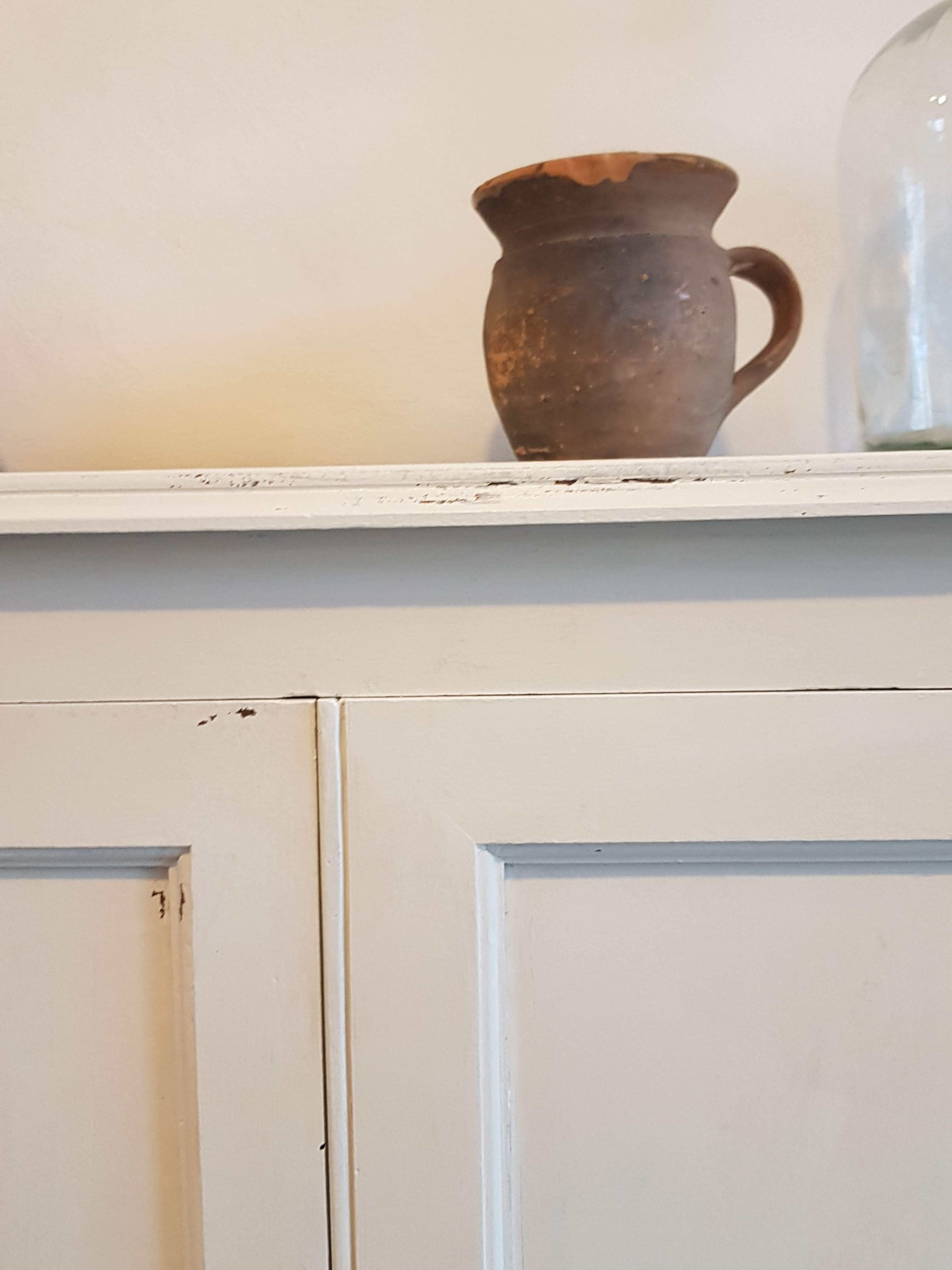 Old white Parisian buffet