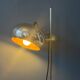 70s mid-century chrome Herda eyeball floor lamp