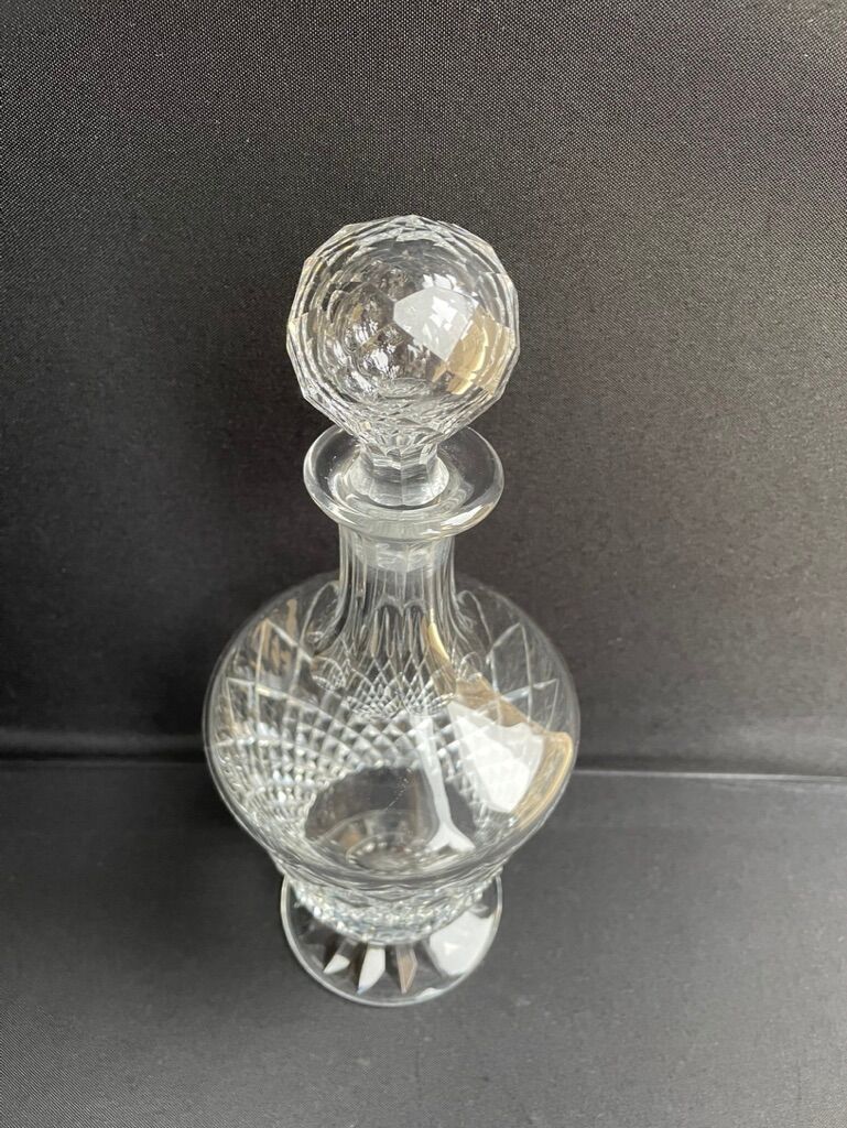 Carafe - Art Deco - Blown and cut crystal