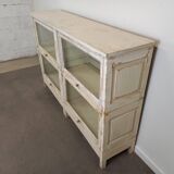 Patinated display cabinet