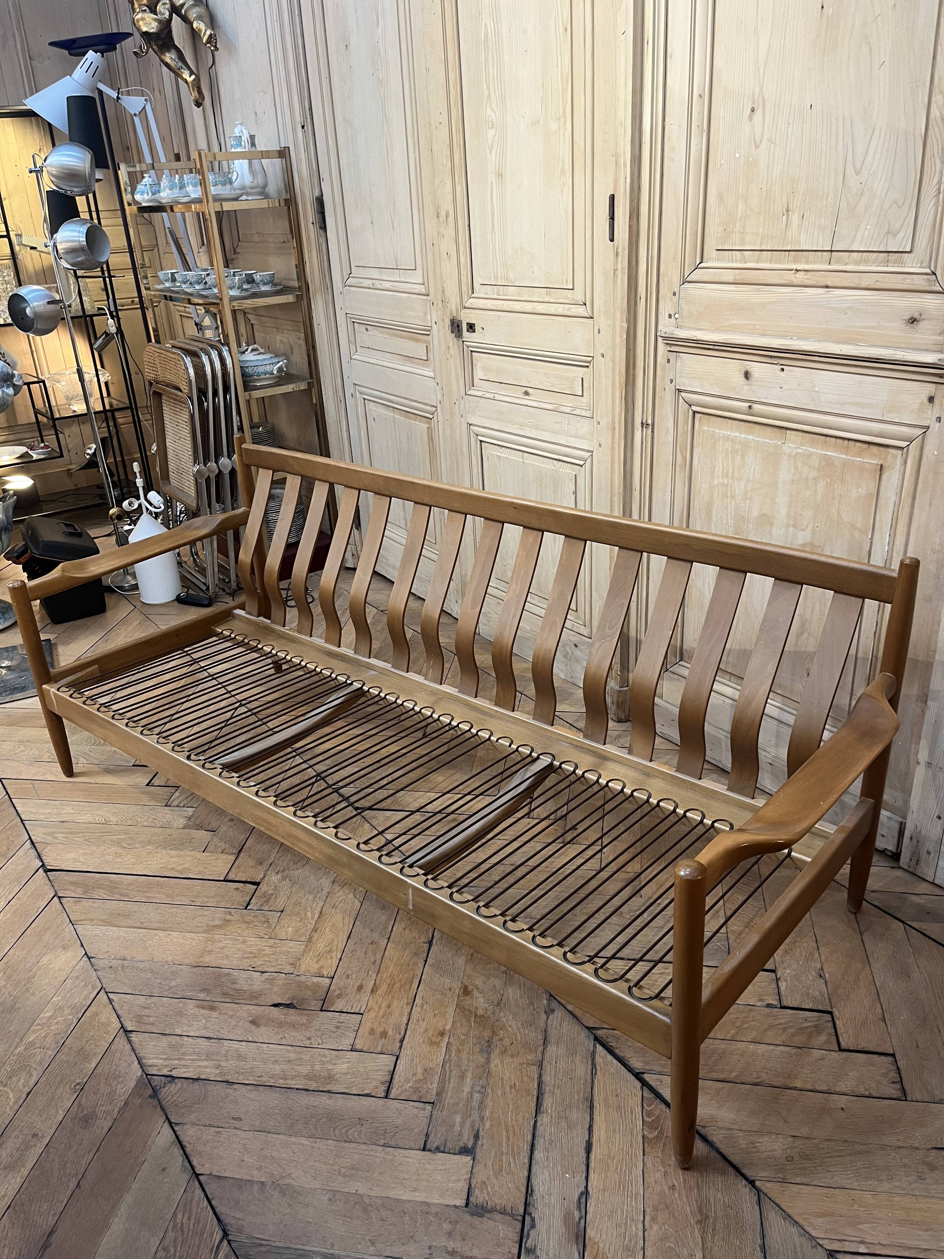 Scandinavian style 3-seater sofa