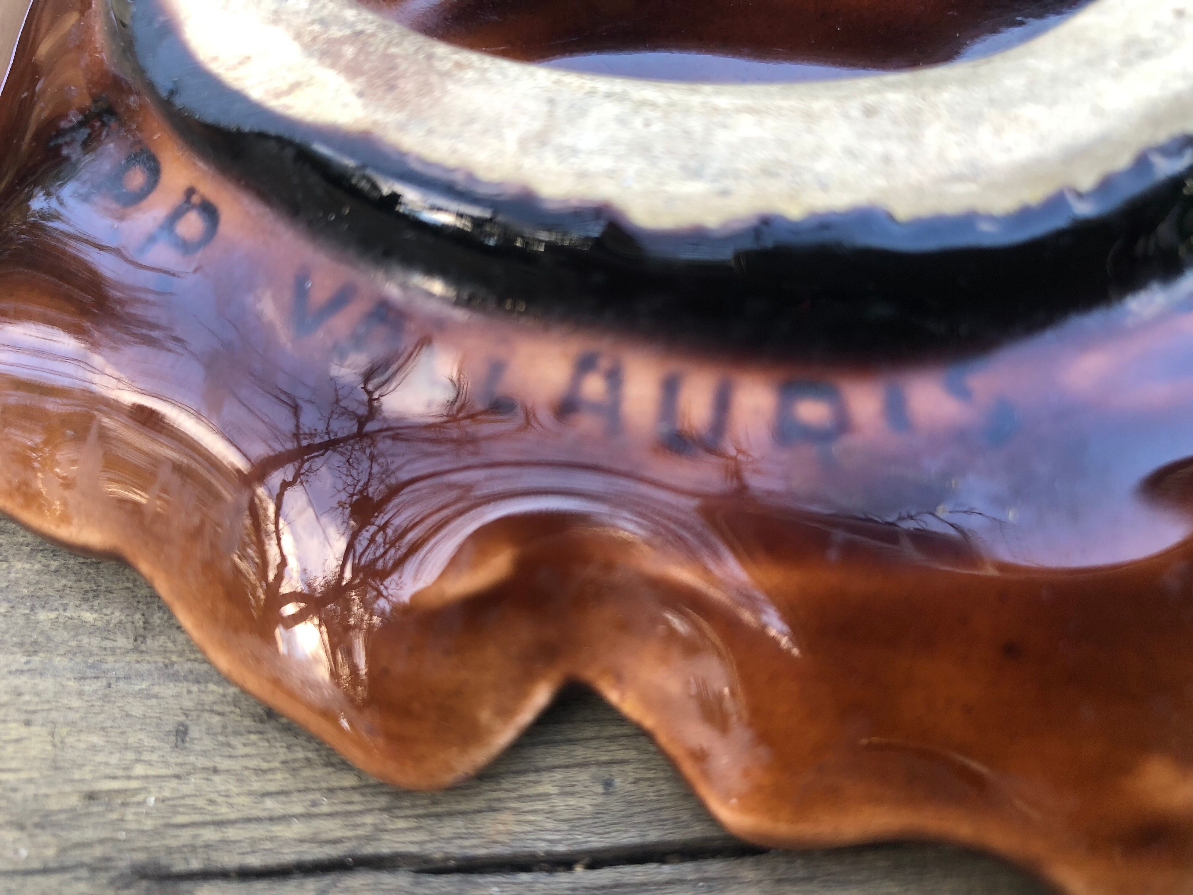 Empty pocket / ashtray Vallauris