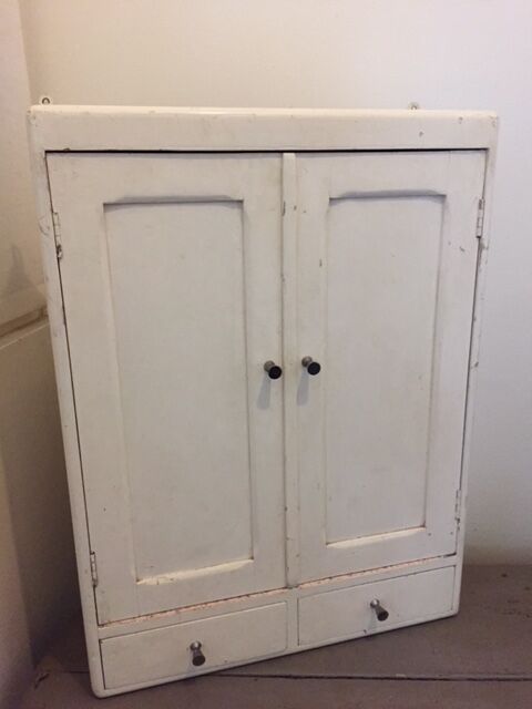 Pharmacy cabinet of the 1960s