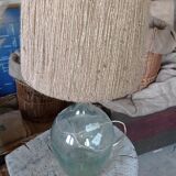 Jute rope lamp