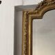 Antique mirror in wood and gilded stucco, Louis XV style, 19th century