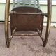 Rocking chair in solid wood beech - yugoslavia