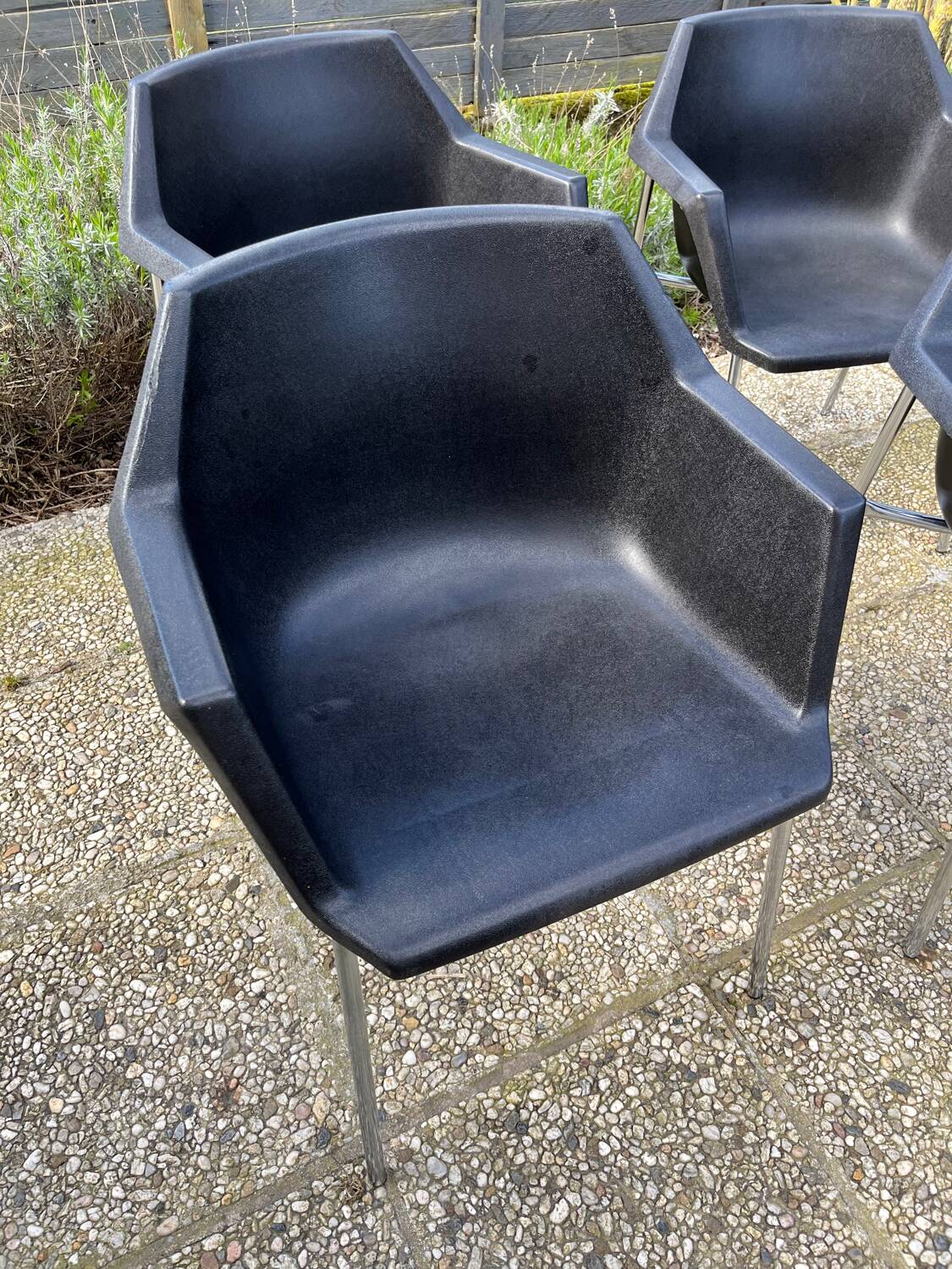 Set of 4 "Golf" armchairs