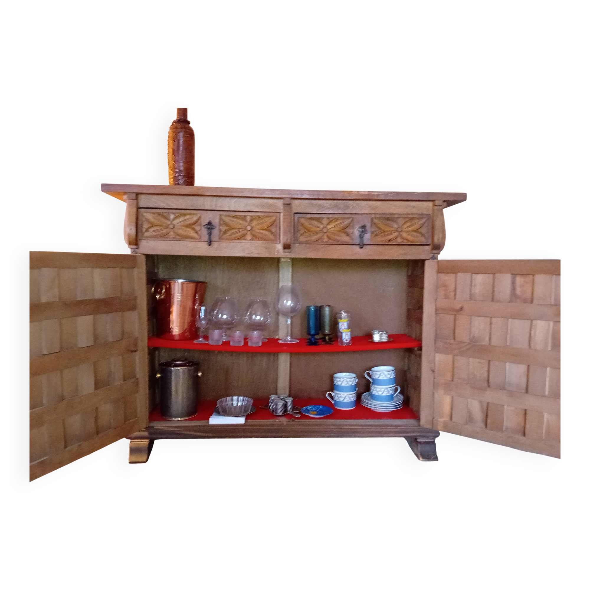Spanish wooden sideboard