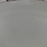 Plat de service Orval bleu Longwy