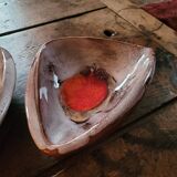 Duo of R. Dussaussoy Paris pocket emptiers – Signed vintage ceramic