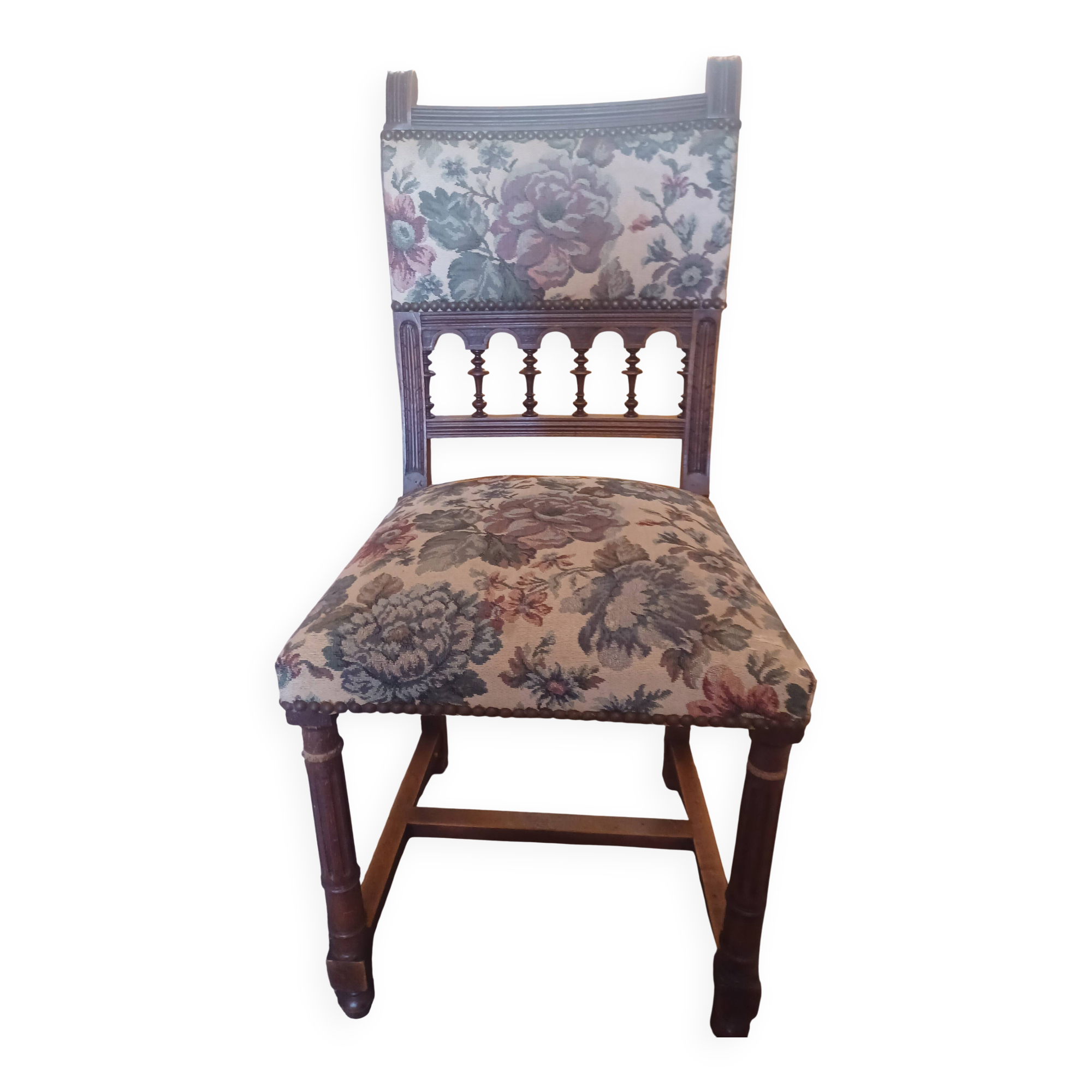 SET OF 6 CHAIRS IN HENRY II STYLE