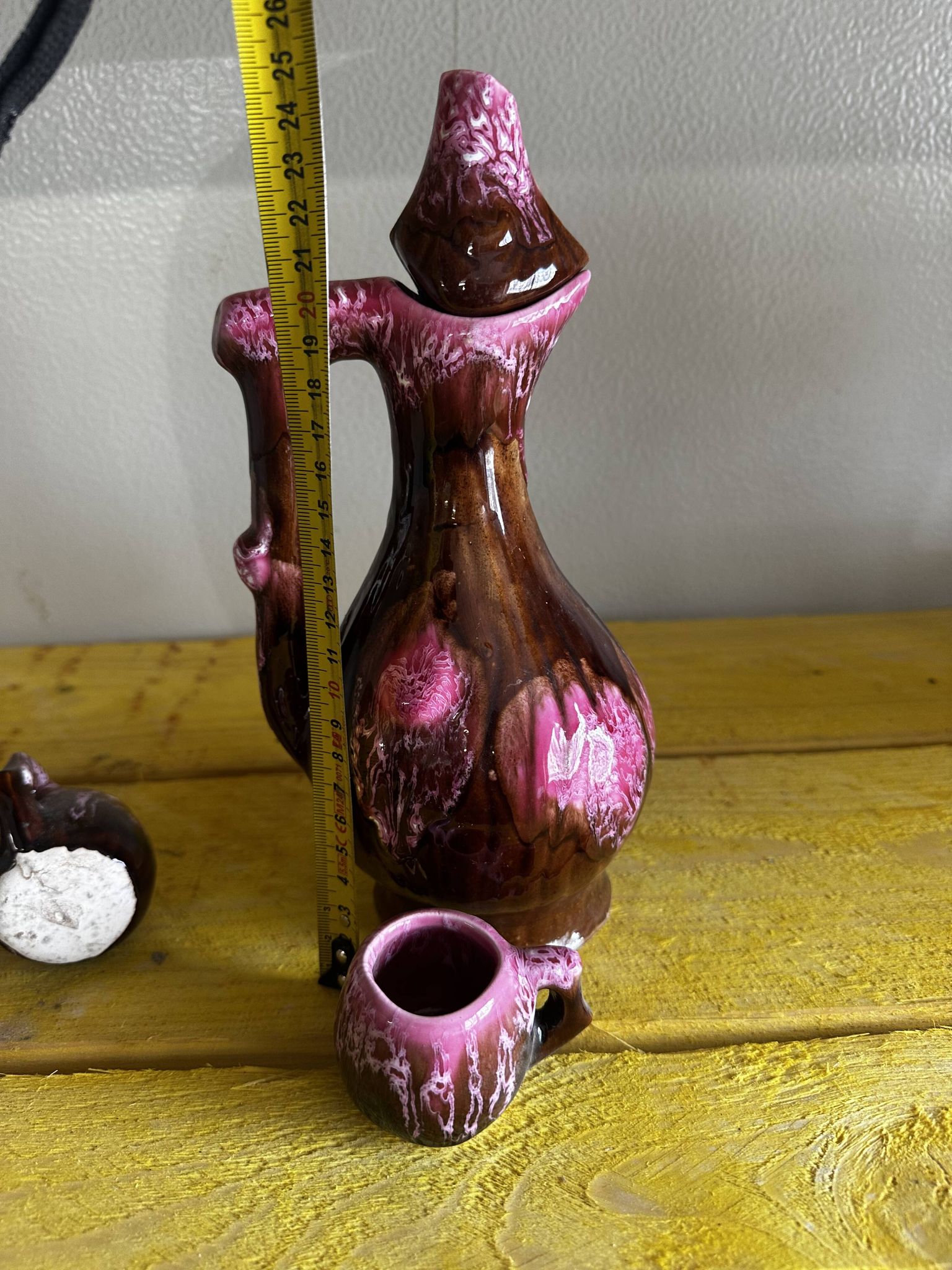 Vallauris Liqueur Service - Carafe and 8 Goblets