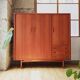 Scandinavian wardrobe in teak