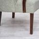 1960s, Danish armchair, original light grey furniture wool, teak wood.