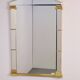 Hollywood Regency Gilded Mirror from Deknudt, Belgium, 1970