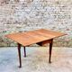 1900 George III solid oak table