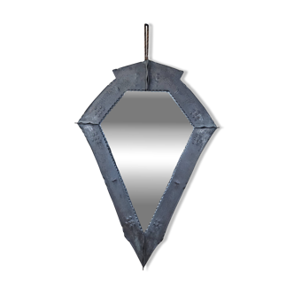 Antique Art Deco Amsterdam School mirror Conrad Fehn 30s Holland