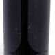 Frosted black Murano glass vase
