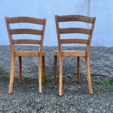 11 Chaises bistrot Horgen Glarus fabriqué signé en Suisse
