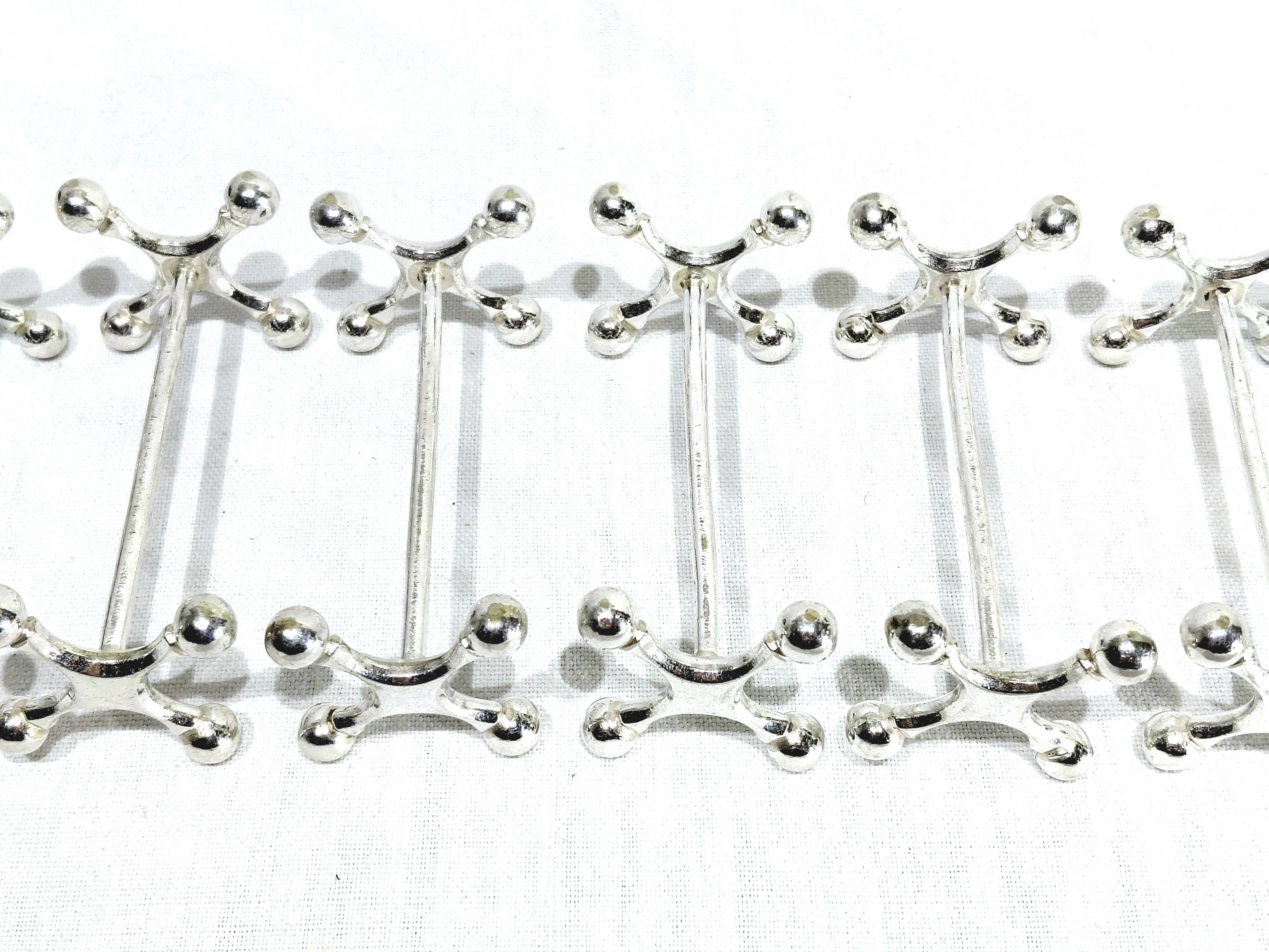 SFAM - Set of 9 Silver-Plated Knife Holders