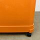Flair dessert for Prisunic in orange plastic, seventies.