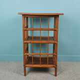 Rattan shelf