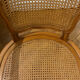 Fauteuil cabriolet canné – Style classique chic