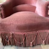 Pair of toad armchairs