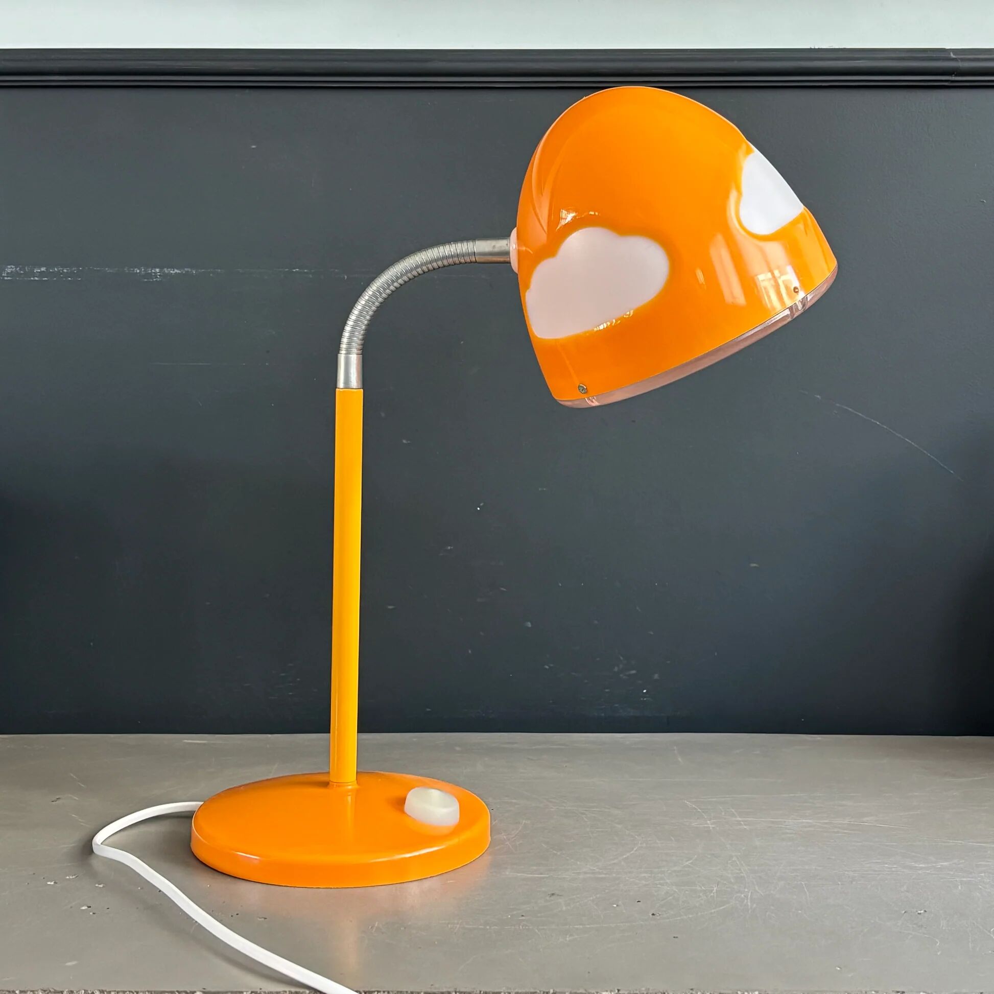 IKEA Skojig orange lamp, by designer Henrik Preutz.