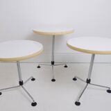 Vintage trio of side tables / nest of tables by brabantia