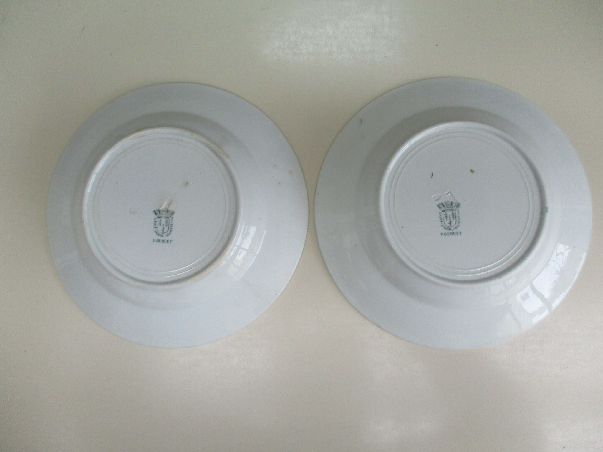 Terre de fer Saint Amand Hamage plates